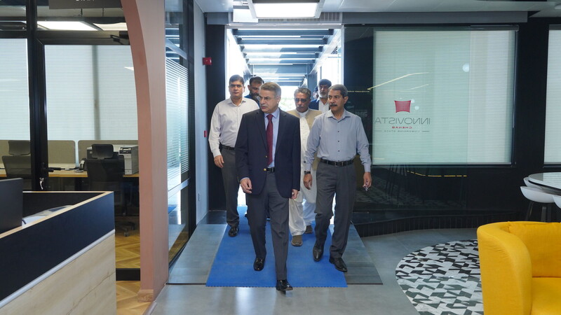 Project Director DHA Multan Visit Innovista Chenab
